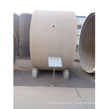 Tubo de cilindro de concreto protendido